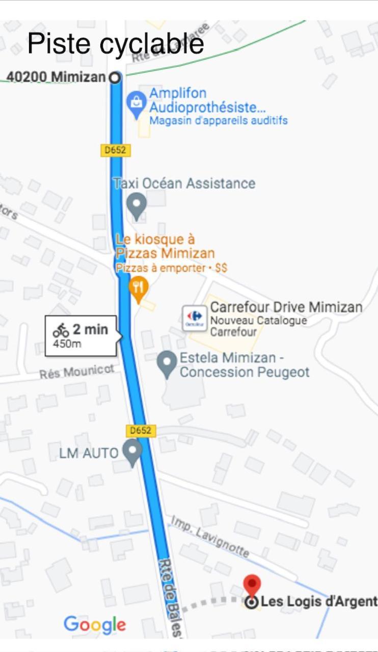 Les Logis D'Argent Studio Independant Parking Entree Autonome Linge De Lit Et Serviettes Wifi Fibre Tv Connectee Mimizan-Plage Buitenkant foto
